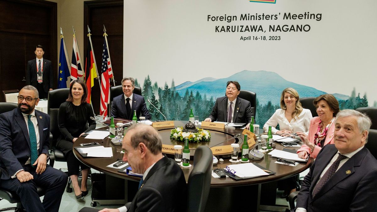 Ministři G7 ujistili Ukrajinu o podpoře